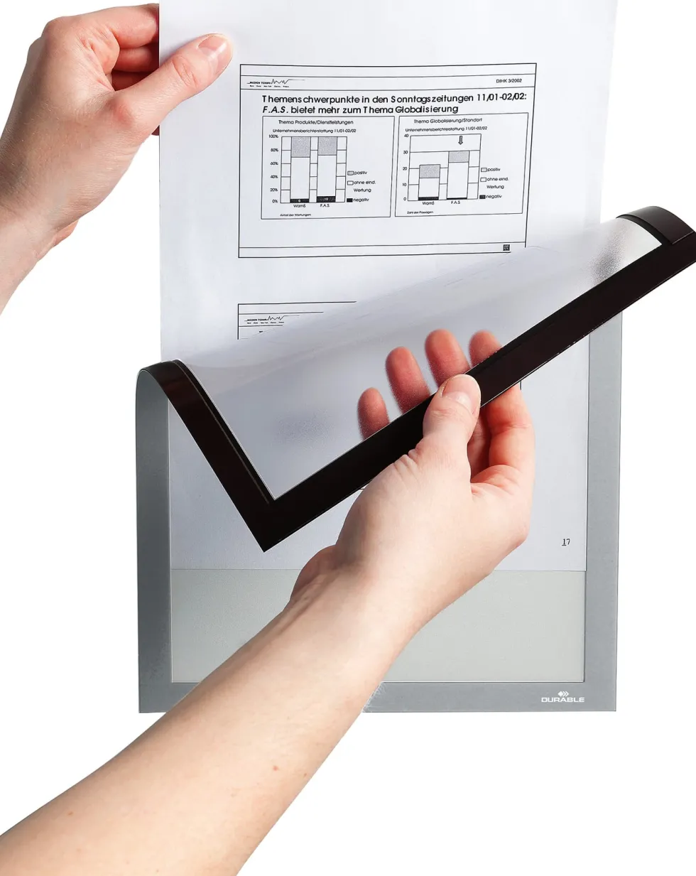 Magnetram DURAFRAME MAGNETIC A4 sil 5/fp