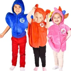 Maskeraddräkt Babblarna Set1 1-4år 3/fp