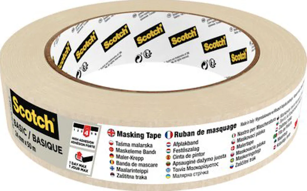 Maskeringstejp SCOTCH Basic 24mmx50m
