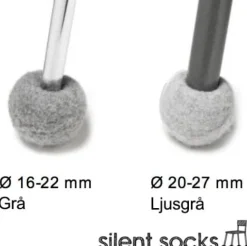 Möbeltass Silent Socks 16-22mm Grå