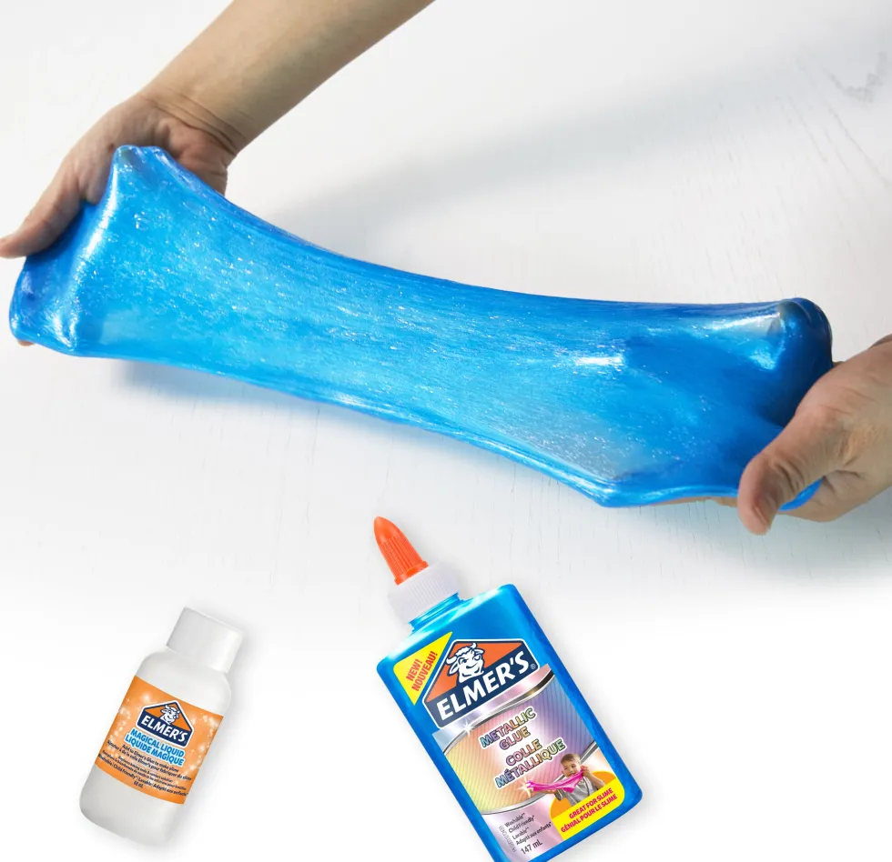 Metallic liquid glue blue Elmers 147ml
