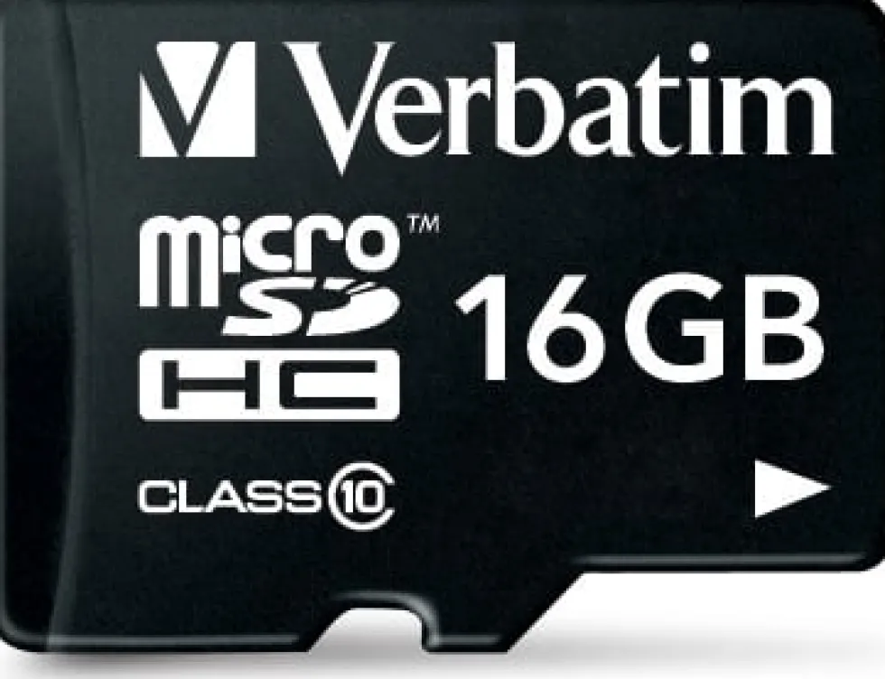 Micro SDHC Card 16GB Class 10 w/adaptor