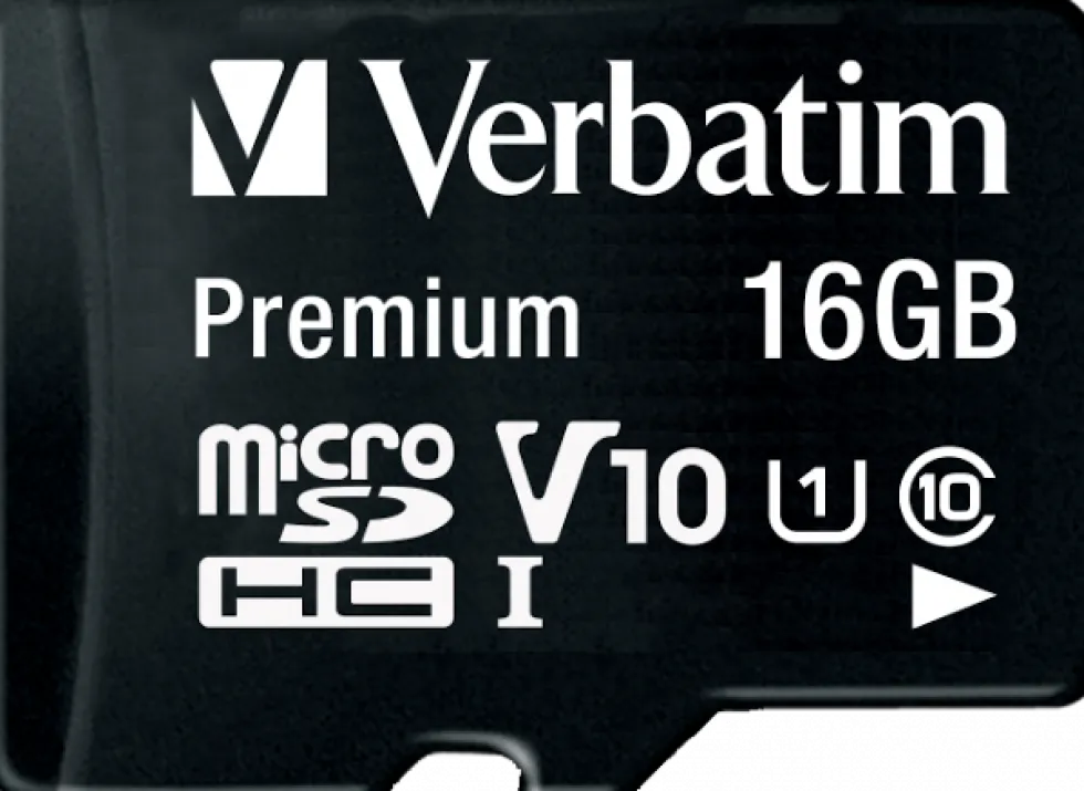 Micro SDHC Card 16GB Class 10 w/adaptor