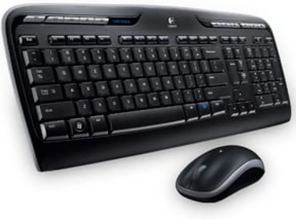 MK330 Wireless Desktop Set, Black (Nordic)