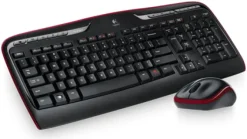 MK330 Wireless Desktop Set, Black (Nordic)