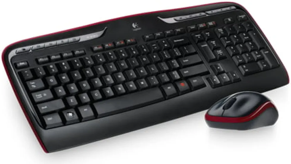 MK330 Wireless Desktop Set, Black (Nordic)