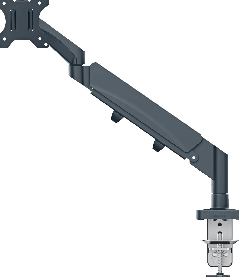Monitor Arm Ergo Space Saving Single, Dark Grey