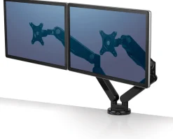 Monitorarm FELLOWES Platinum gas dubbel