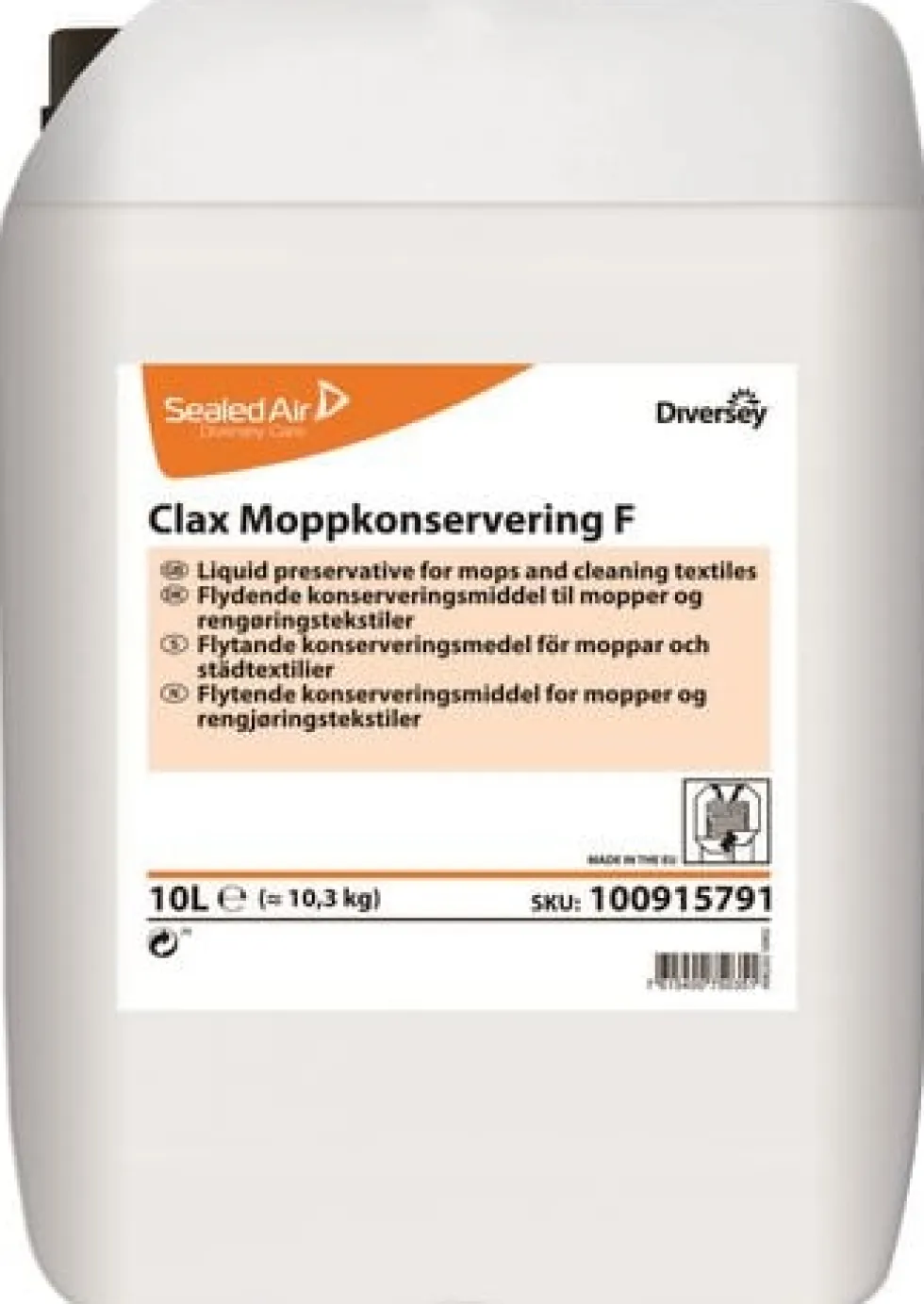 Moppkonservering DIVERSEY F CLAX 10L