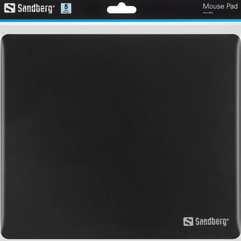 Mouse Pad, Black (26x22cm)