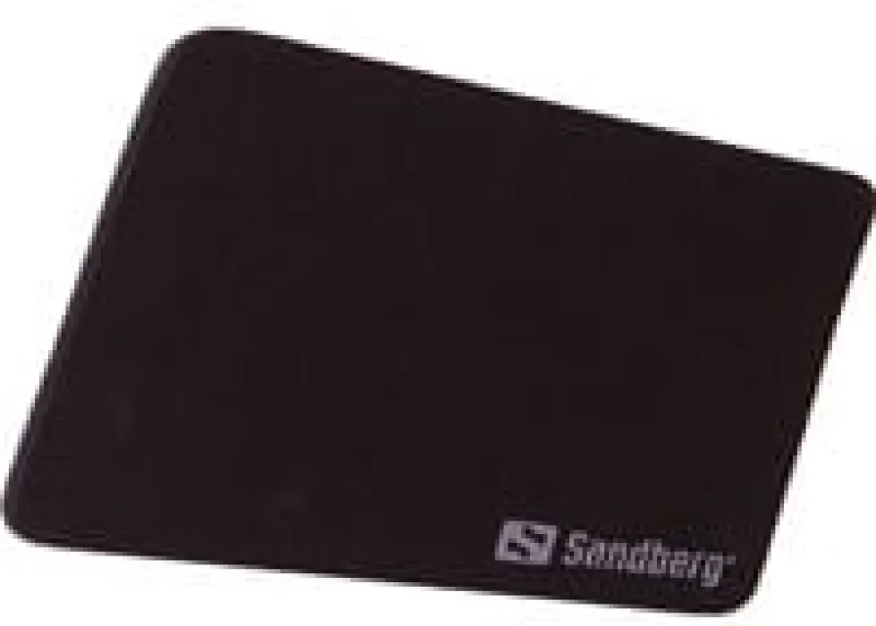 Mouse Pad, Black (26x22cm)