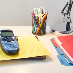 Märkband Dymo LetraTag, plast, svart/transparent, 12mm