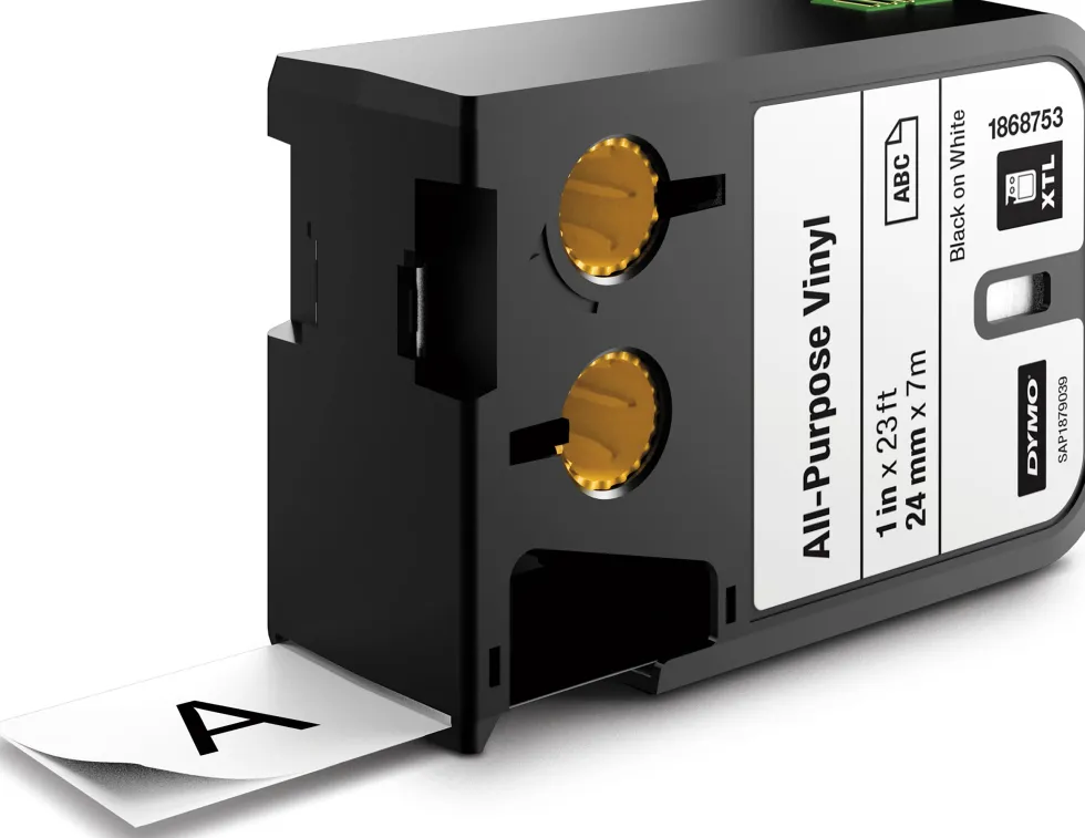 Märkband DYMO XL 24 mm Vit 7m 1868753