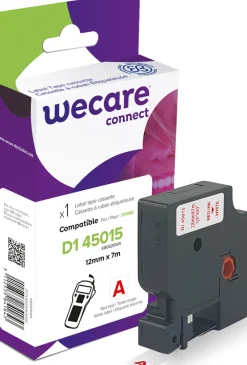 Märkband Wecare D1 12mm röd/vi