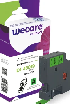 Märkband Wecare D1 12mm sv/grö