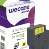 Märkband Wecare D1 12mm sv/gul