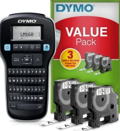 Märkmaskin DYMO LM160 + 3 Tape