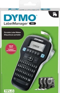 Märkmaskin DYMO LM160 + 3 Tape