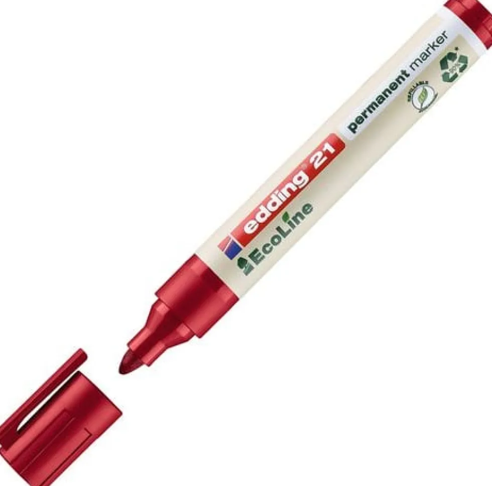 Märkpenna EDDING Ecoline 21 röd