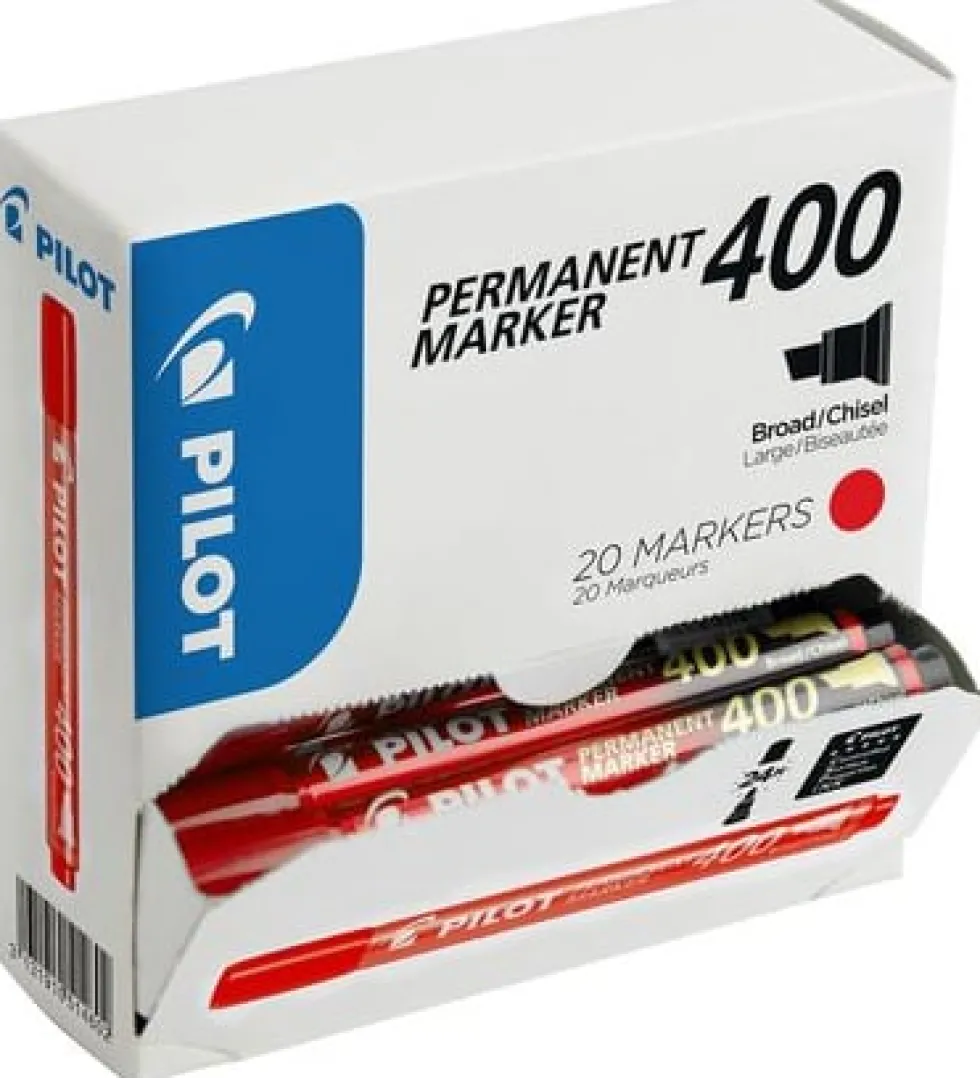 Märkpenna PILOT SCA 400 2-4,5 sned röd