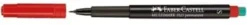 Märkpenna VF FABER-CASTELL superfine röd
