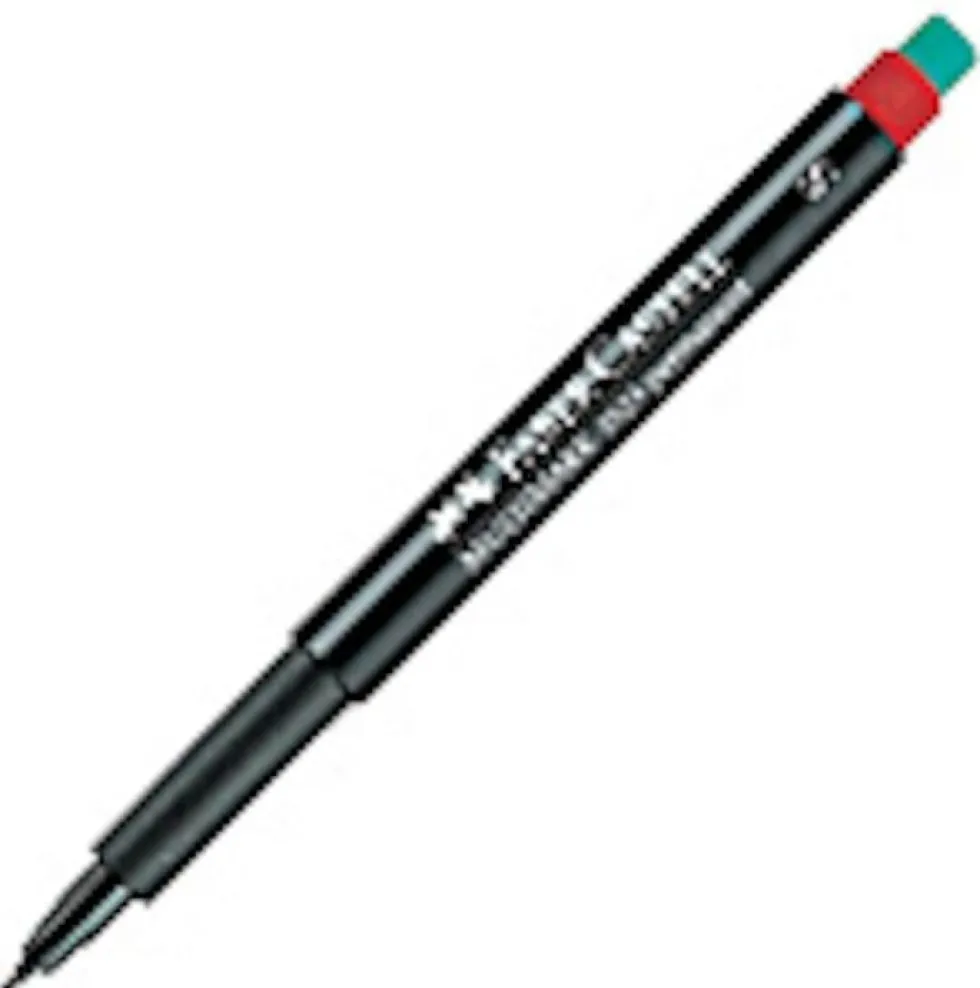 Märkpenna VF FABER-CASTELL superfine röd