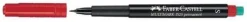Märkpenna VF FABER-CASTELL superfine röd