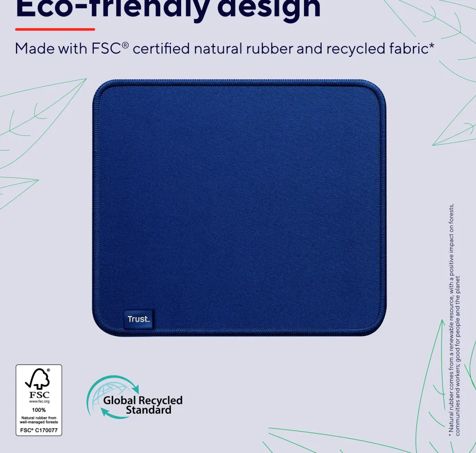 Musmatta TRUST Eco Blå