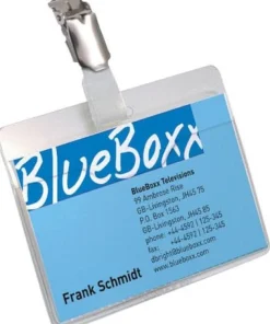 Namnskylt DURABLE vridbart 90x60mm 25/fp