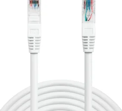 Network Cat6 UTP Cable, White (1m)