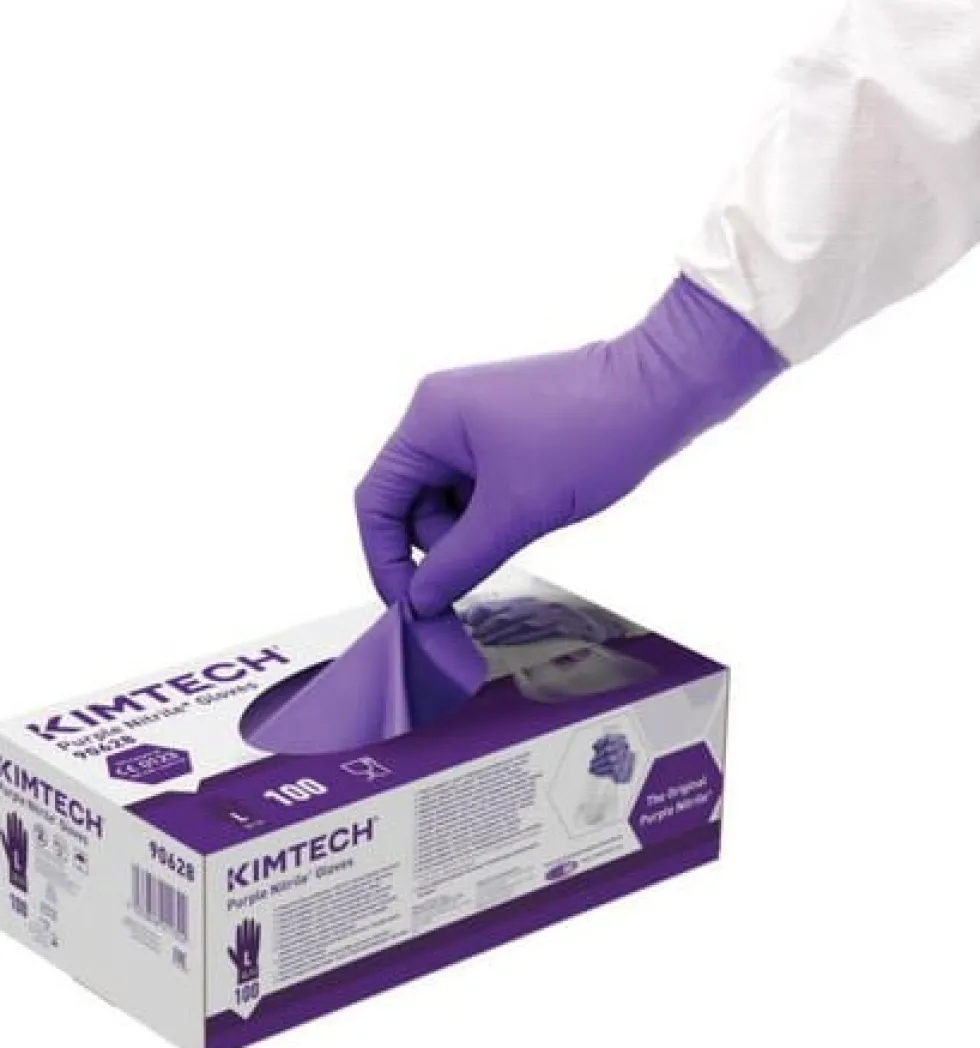 Nitrilhandske KIMTECH lila XL 100/fp