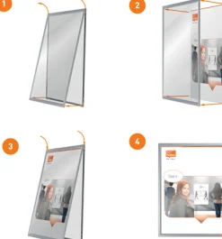Nobo Impression Pro Affischram A3
