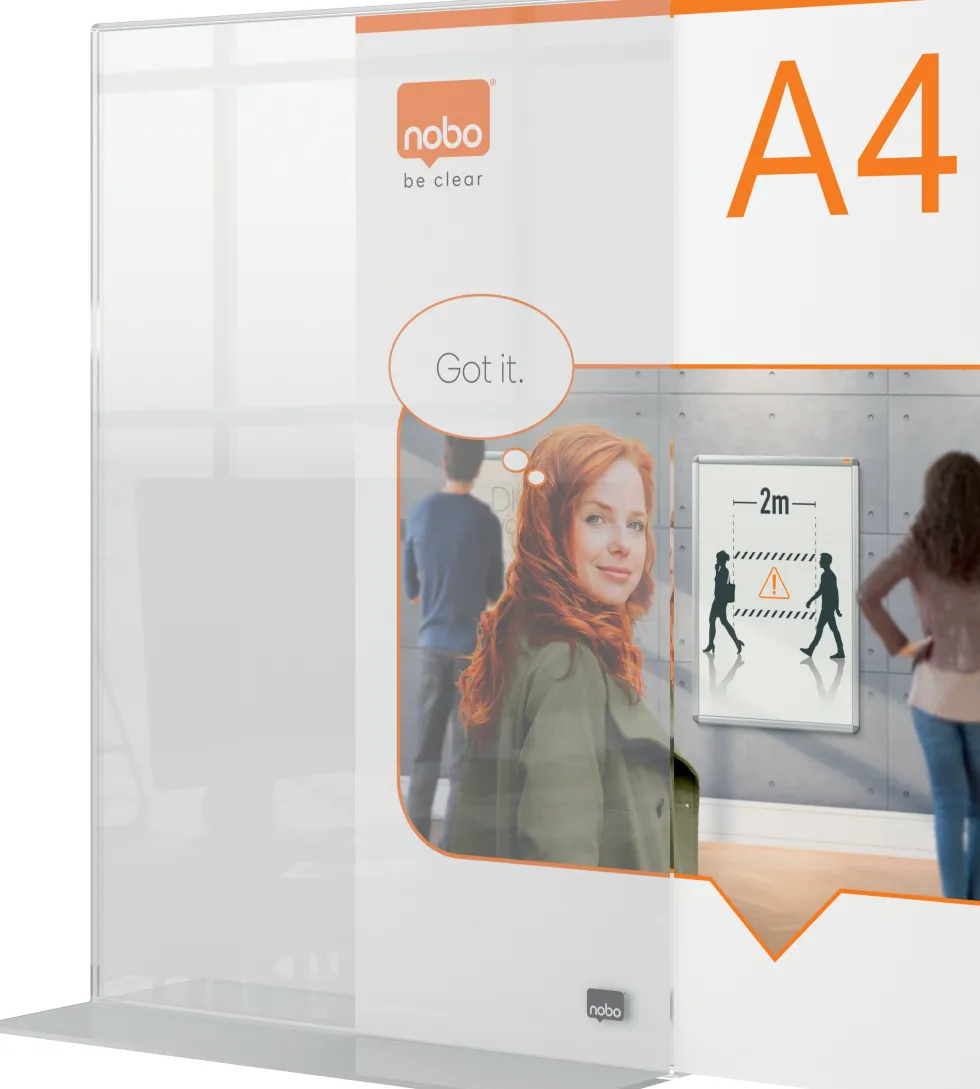 Nobo Preimum Plus Affischram Akryl A4