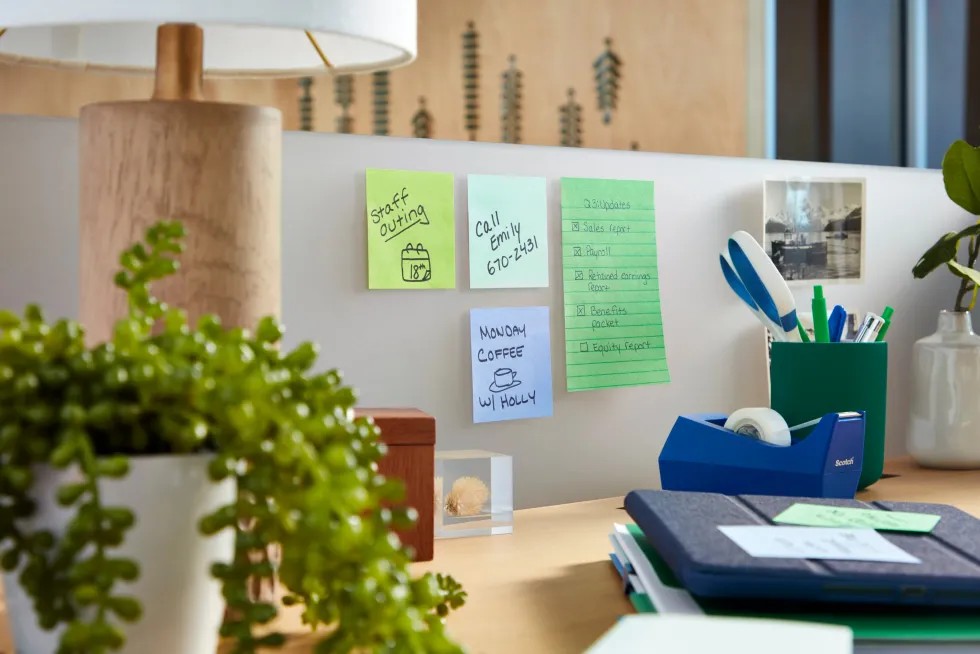 Notes POST-IT SS Oasis 76x127mm 5/fp