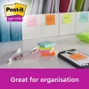 Notes POST-IT SS 76x76mm re sort.f 18/fp