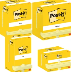 Notes POST-IT 76x127mm gul