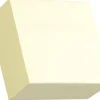 Notes STANDARD kub 76x76mm gul 450bl