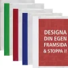 Offertmapp A4 Röd, med ficka, 25st