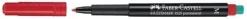 OH-Penna/Märkpenna Faber Castell Röd, medium, 10st