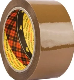 Packtejp SCOTCH 309 Brun, PP/akryl, tystavrullad, 50mm x 66m, 6/fp