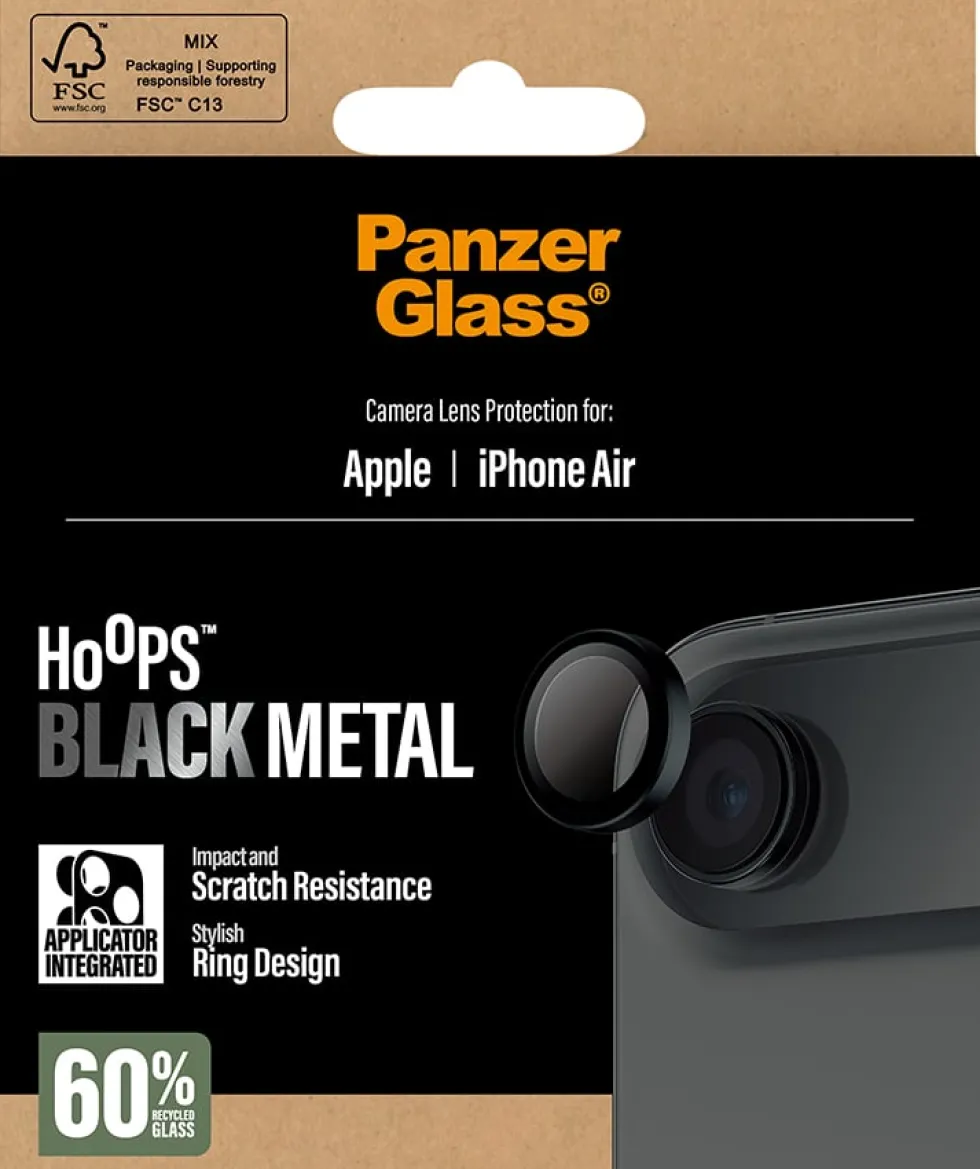 PanzerGlass Hoops Black iPhone Air