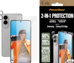 PanzerGlass 2-in-1 Bundle Samsung S25 Edge