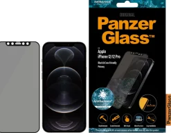 PanzerGlass iPhone 12/12 Pro (CF) Privacy, Black (AB)