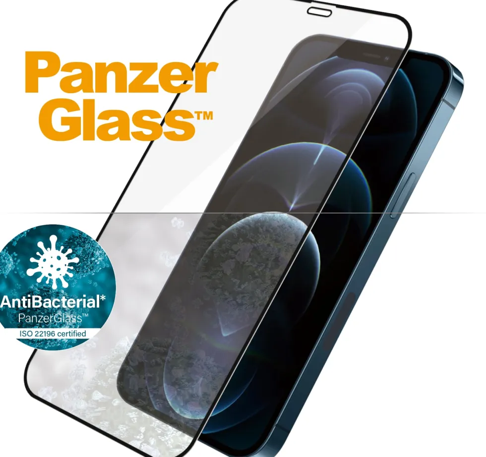 PanzerGlass iPhone 12 Pro Max (CF), Black (AB)