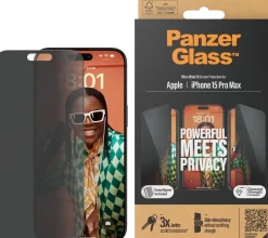 PanzerGlass iPhone 15 Pro Max UWF Privacy wA