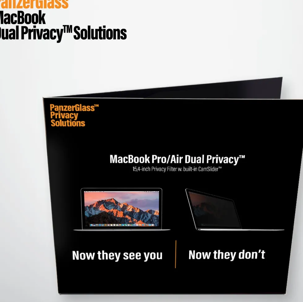 PanzerGlass Magnetic Privacy 15,4'' MacBook Pro
