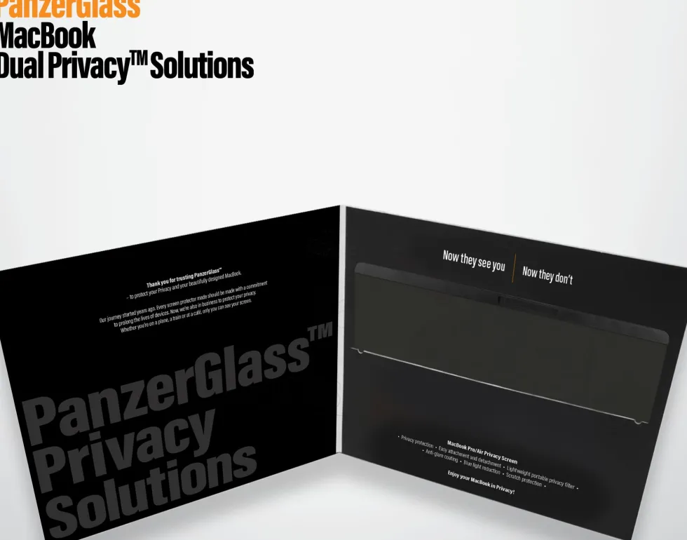 PanzerGlass Magnetic Privacy 15,4'' MacBook Pro