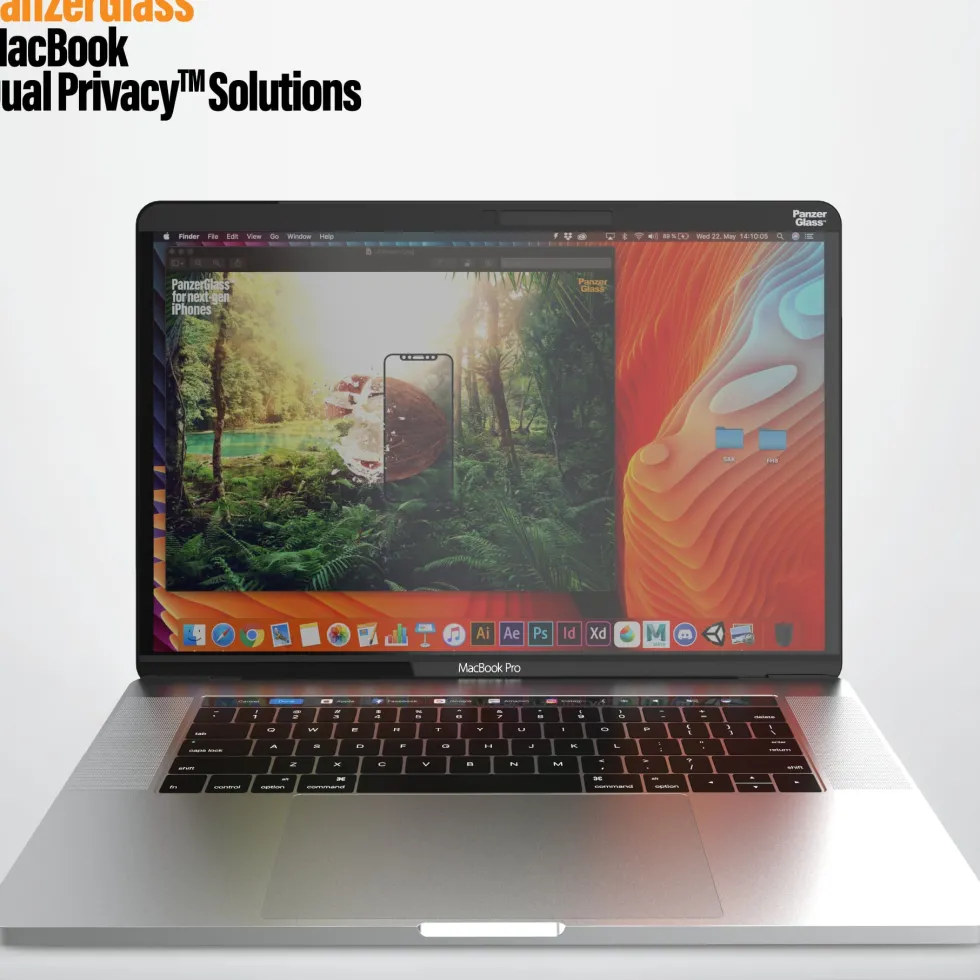 PanzerGlass Magnetic Privacy 15,4'' MacBook Pro