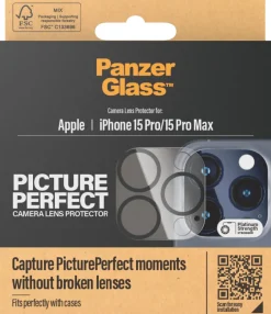 PanzerGlass PicturePerfect for iPhone 15 Pro/15 ProMax Black