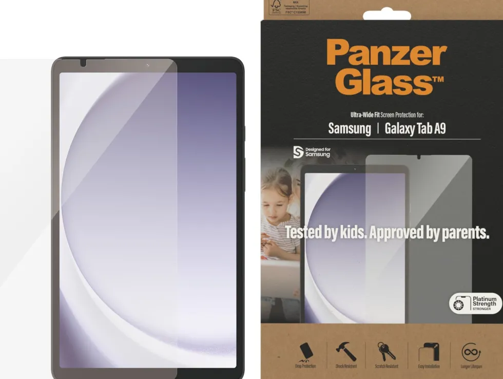 PanzerGlass Samsung Galaxy Tab A9 Ultra-Wide Fit